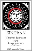 西尼恩拉扎爾園赤霞珠干紅葡萄酒(Sineann Lazare Vineyards Cabernet Sauvignon, Willamette Valley, USA)