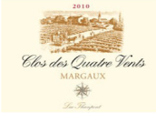 盧克·杰邦卡特文園干紅葡萄酒(Luc Thienpont Clos de Quatre Vents, Margaux, France)