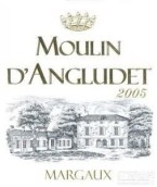 安格魯邸酒莊副牌干紅葡萄酒(Moulin d'Angludet, Margaux, France)