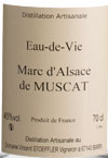 施特夫勒生命之水邁麝香白葡萄酒(Domaine Stoeffler Eaux-De-Vie Marc de Muscat, Alsace, France)