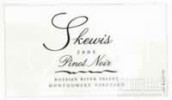 Skewis Montgomery Vineyard Pinot Noir, Russian River Valley, USA