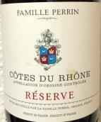 佩蘭家族珍藏紅葡萄酒(Famille Perrin Reserve, Cotes du Rhone, France)