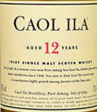 卡爾里拉12年蘇格蘭單一麥芽威士忌(Caol Ila Aged 12 Years Single Malt Scotch Whisky, Islay, UK)