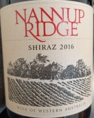 楠娜嶺酒莊設(shè)拉子紅葡萄酒(Nannup Ridge Shiraz, Western Australia, Australia)