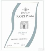 艾查德拉普拉塔河梅洛干紅葡萄酒(Bodegas Etchart Rio de Plata Merlot, Mendoza, Argentina)