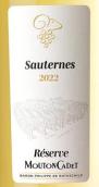 木桐嘉棣珍藏贵腐甜白葡萄酒(Mouton Cadet Reserve, Sauternes, France)