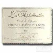 阿飛蘭特莊園塞巴熱紅葡萄酒(Domaine Les Aphillanthes Cuvee Trois Cepages, Cotes du Rhone-Villages, France)