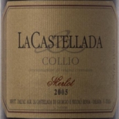 卡斯特利亞達(dá)梅洛紅葡萄酒(La Castellada Merlot Collio DOC, Friuli-Venezia Giulia, Italy)