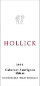 郝立克赤霞珠-西拉干紅葡萄酒(Hollick 2006 Cabernet Sauvignon Shiraz, Coonawarra, Australia)