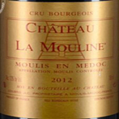 慕琳尼酒莊紅葡萄酒(Chateau la Mouline, Moulis, France)