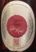 Cascina Fonda Gio Rose Spumante Dolce, Piemonte, Italy