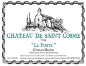 圣戈斯酒莊波斯特白葡萄酒(Chateau de Saint Cosme Le Poste White, Cotes du Rhone, France)