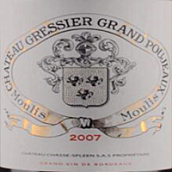 格希寶捷酒莊紅葡萄酒(Chateau Gressier Grand Poujeaux, Moulis, France)