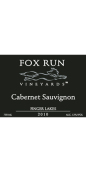 奔狐赤霞珠干紅葡萄酒(Fox Run Vineyards Cabernet Sauvignon, Finger Lakes, USA)