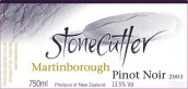 Stonecutter Vineyard Pinot Noir, Martinborough, New Zealand