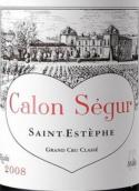 凱隆世家莊園紅葡萄酒(Chateau Calon Segur, Saint-Estephe, France)