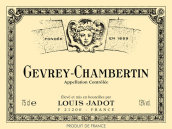 路易亞都（熱夫雷-香貝丹村）紅葡萄酒(Louis Jadot Gevrey-Chambertin, Cote de Nuits, France)