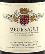 博伊爾-馬蒂露酒莊夏姆（默爾索村）白葡萄酒(Domaine Yves Boyer-Martenot Les Chaumes, Meursault, France)