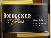 寶德客灰皮諾干白葡萄酒(Boedecker Cellars Pinot Gris, Willamette Valley, USA)