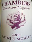 錢伯斯栗紅麝香甜白葡萄酒(Chambers Rosewood Vineyards Walnut Muscat, Rutherglen, Australia)