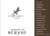 柏拉娜酒庄旺度布拉克斯红葡萄酒(Domaine de Berane Ventoux Les Blaques, Cotes du Rhone, France)