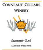 康諾酒莊頂峰半甜型紅葡萄酒(Conneaut Cellars Winery Summit Red, Lake Erie, USA)