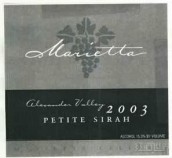 瑪麗埃塔小西拉干紅葡萄酒(Marietta Cellars Petite Syrah, California, USA)