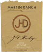 馬丁JD麝香干白葡萄酒(Martin Ranch Winery J D Hurley Muscat, Amador County, USA)