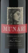 穆納里校園赤霞珠西拉混釀干紅葡萄酒(Munari Schoolhouse Red Blend, Heathcote, Australia)