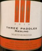 獨木方舟酒莊三槳雷司令白葡萄酒(Nga Waka Three Paddles Riesling, Martinborough, New Zealand)