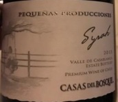 卡薩伯斯克限量珍藏西拉紅葡萄酒(Casas Del Bosque Pequenas Producciones Syrah, Casablanca Valley, Chile)