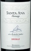 圣安納霍美吉系列西拉干紅葡萄酒(Bodegas Santa Ana Homage Shiraz, Mendoza, Argentina)