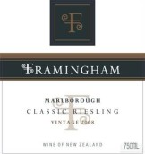 弗雷明漢酒莊經典雷司令白葡萄酒(Framingham Classic Riesling, Marlborough, New Zealand)