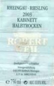 羅伯特威爾雷司令半干型小房酒(Weingut Robert Weil Riesling Kabinett HalbTrocken, Rheingau, Germany)