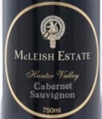 麥克萊什珍藏赤霞珠干紅葡萄酒(Mcleish Estate Reserve Cabernet Sauvignon,Hunter Valley,Australia)