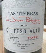 羅德里格斯哈維爾特索阿托紅葡萄酒(Rodriguez Sanzo Las Tierras de Javier Rodriguez El Teso Alto, Toro, Spain)