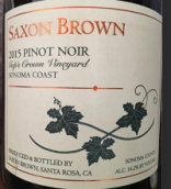 撒克遜·布朗蓋普斯皇冠黑皮諾紅葡萄酒(Saxon Brown Gaps Crown Pinot Noir, Sonoma Valley, USA)