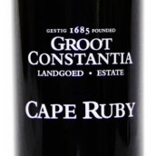 古特康斯坦提亞酒莊開(kāi)普寶石紅波特酒(Groot Constantia Cape Ruby, Constantia, South Africa)