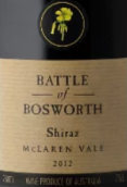 博斯沃思酒莊設拉子紅葡萄酒(Battle of Bosworth Shiraz, McLaren Vale, Australia)