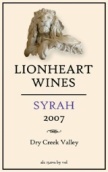 獅心王西拉干紅葡萄酒（干溪谷）(Lionheart Wines Syrah, Dry Creek Valley, USA)