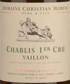 莫羅父子酒莊維佑園（夏布利一級園）白葡萄酒(Domaine Christian Moreau Pere et Fils Vaillon, Chablis Premier Cru, France)