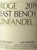 山脊酒莊東臺(tái)仙粉黛紅葡萄酒(Ridge Vineyards East Bench Zinfandel, Dry Creek Valley, USA)