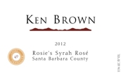 肯布朗羅茜的西拉桃紅葡萄酒(Ken Brown Rosie's Syrah Rose, Sta. Rita Hills, USA)