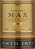 麦克威廉马克斯白兰地(McWilliam's Max Brandy, South Eastern Australia, Australia)