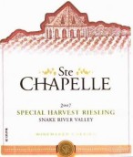 圣教堂釀酒師特別收貨雷司令桃紅葡萄酒(Ste. Chapelle Winemakers Special Harvest Riesling, Snake River Valley, USA)