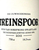 賽蒂家族酒莊歐文德雷克斯特林斯普爾紅葡萄酒(The Sadie Family Die Ouwingerdreeks Treinspoor, Swartland, South Africa)