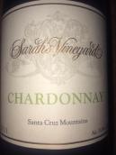 薩拉酒莊圣克魯斯山霞多麗白葡萄酒(Sarah's Vineyard Santa Cruz Mountains Chardonnay,California, USA)