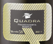 瓜德拉酒莊混釀58馥奇達(dá)珍藏起泡酒(Quadra Quvee 58 Riserva Franciacorta DOCG, Lombardy, Italy)