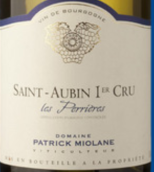 帕特里克·米奧蘭佩尼斯（圣歐班一級園）干白葡萄酒(Domaine Patrick Miolane Les Perrieres Blanc, Saint-Aubin Premier Cru, France)