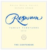 瑞望競(jìng)爭(zhēng)者西拉瑪珊干紅葡萄酒(Reynvaan The Contender Syrah-Marsanne, Walla Walla Valley, USA)